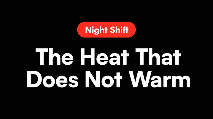 The Heat That Does Not Warm
