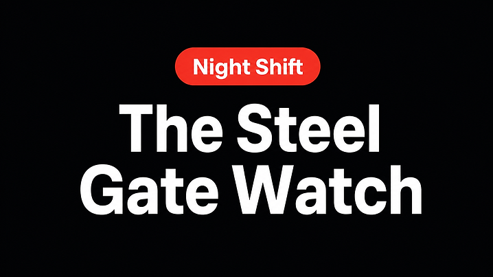 The Steel Gate Watch