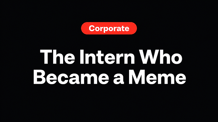 The Intern Who Became a Meme