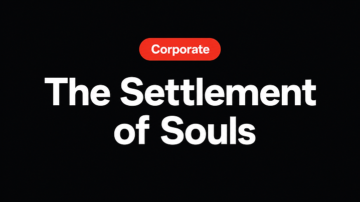 The Settlement of Souls