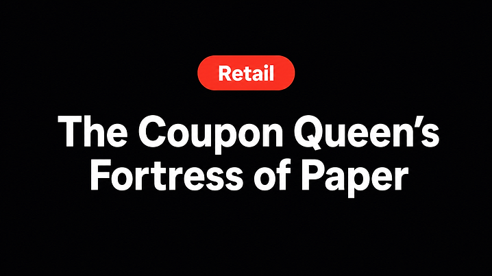 The Coupon Queen’s Fortress of Paper