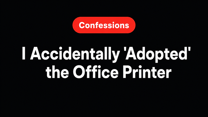 I Accidentally 'Adopted' the Office Printer