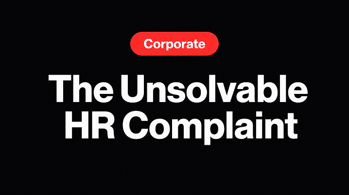 The Unsolvable HR Complaint