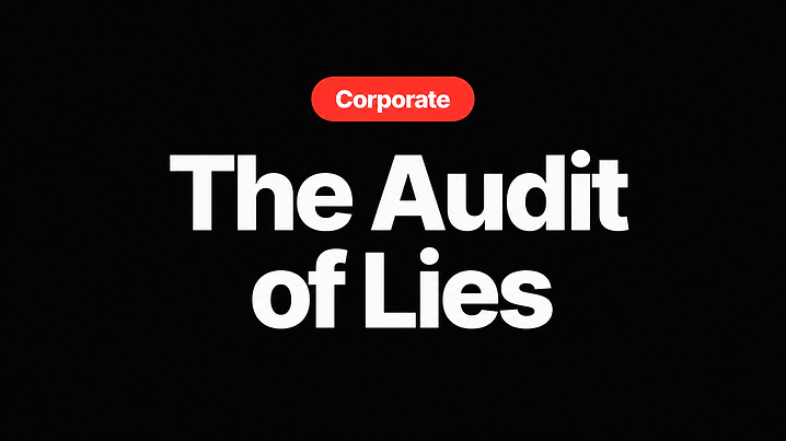 The Audit of Lies