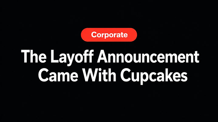 The Layoff Announcement Came With Cupcakes