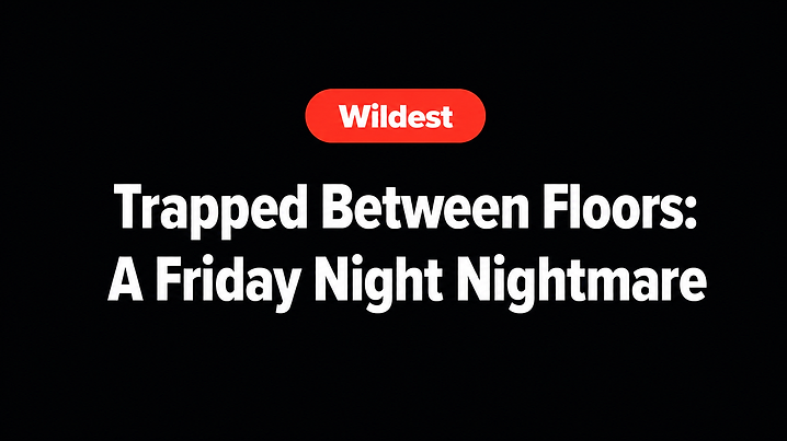 Trapped Between Floors: A Friday Night Nightmare