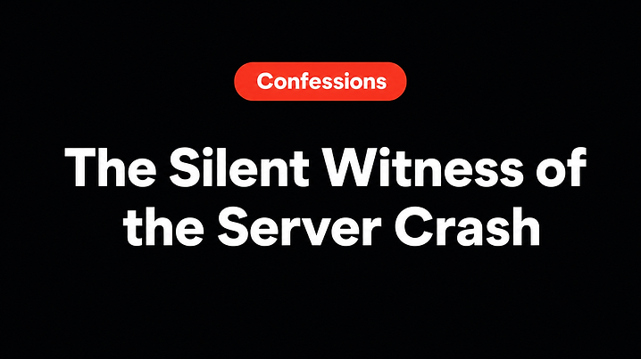 The Silent Witness of the Server Crash