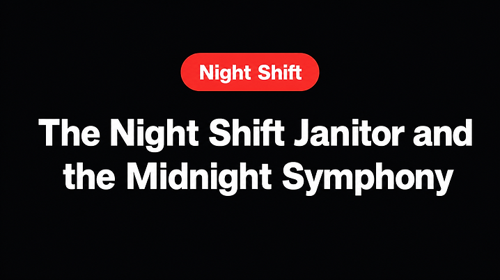 The Night Shift Janitor and the Midnight Symphony