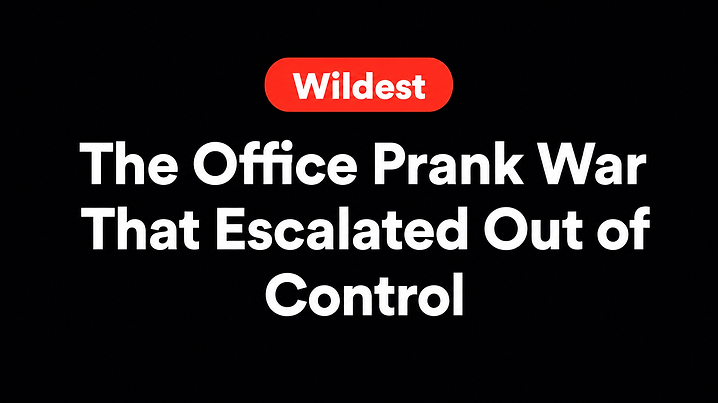 The Office Prank War That Escalated Out of Control