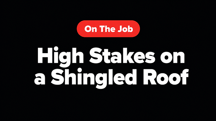 High Stakes on a Shingled Roof