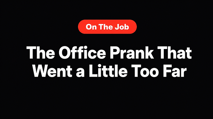The Office Prank That Went a Little Too Far