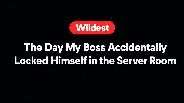 The Day My Boss Accidentally Locked Himself in the Server Room