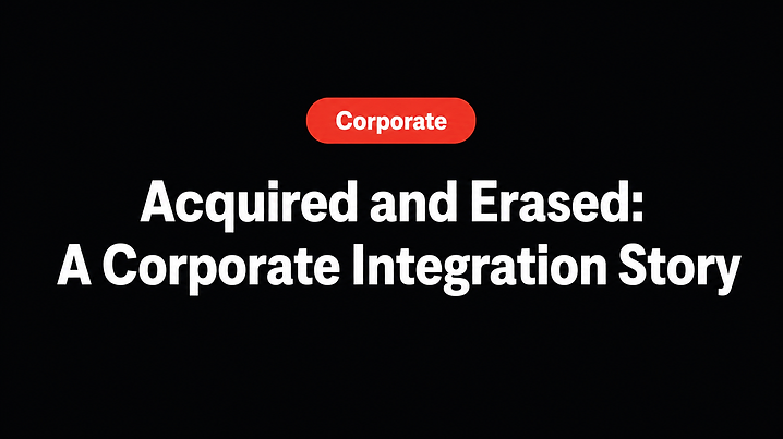 Acquired and Erased: A Corporate Integration Story