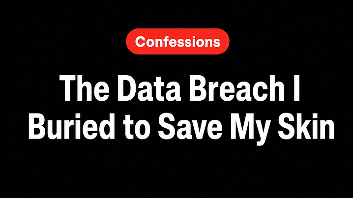 The Data Breach I Buried to Save My Skin