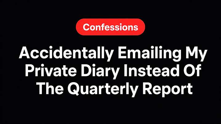 Accidentally Emailing My Private Diary Instead Of The Quarterly Report