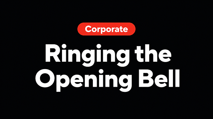 Ringing the Opening Bell