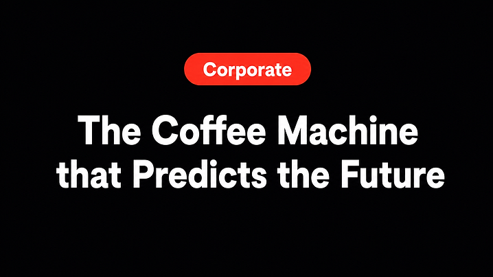 The Coffee Machine that Predicts the Future