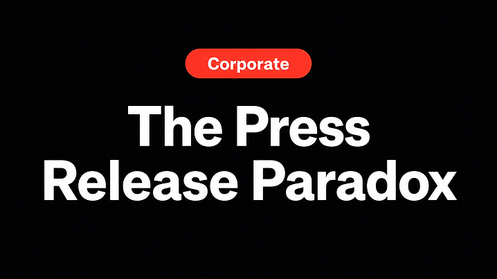 The Press Release Paradox