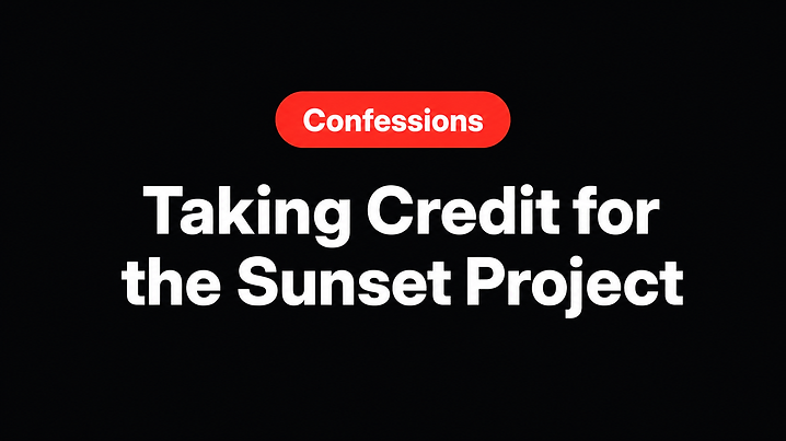 Taking Credit for the Sunset Project