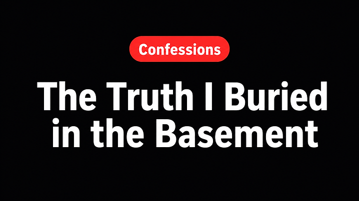 The Truth I Buried in the Basement