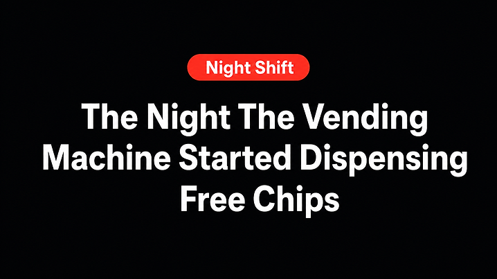 The Night The Vending Machine Started Dispensing Free Chips