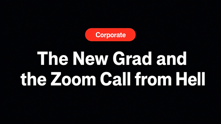 The New Grad and the Zoom Call from Hell