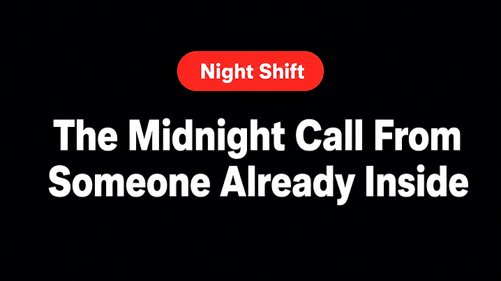 The Midnight Call From Someone Already Inside