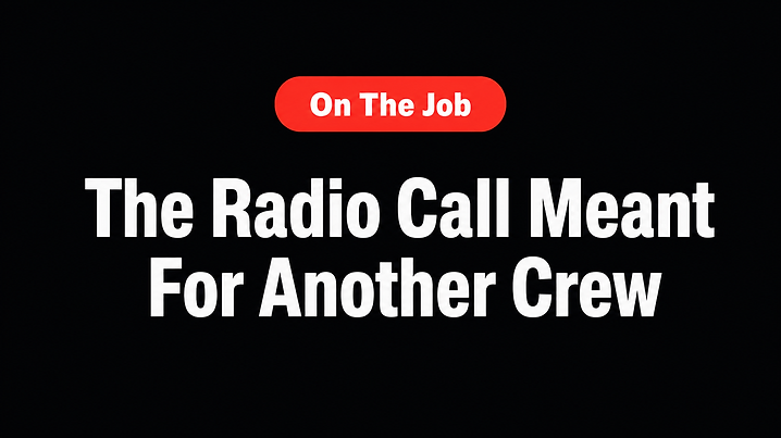 The Radio Call Meant For Another Crew