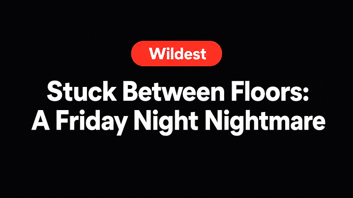 Stuck Between Floors: A Friday Night Nightmare