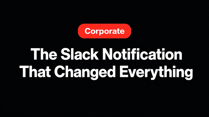The Slack Notification That Changed Everything