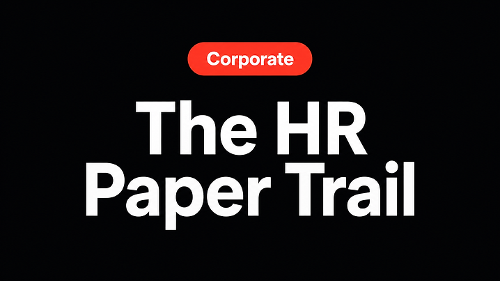 The HR Paper Trail