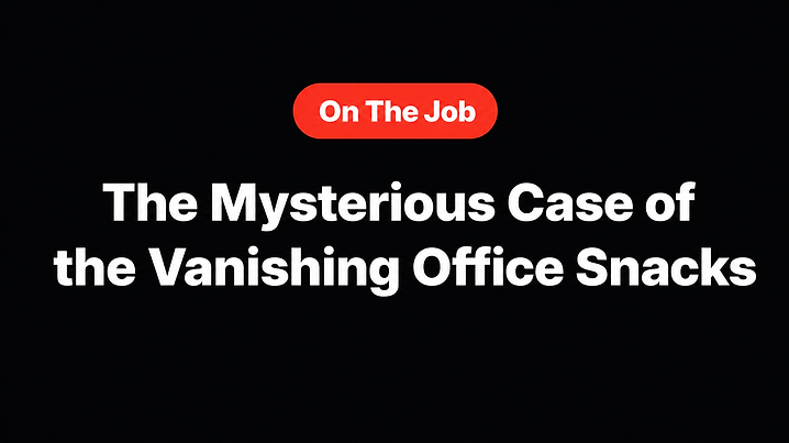 The Mysterious Case of the Vanishing Office Snacks