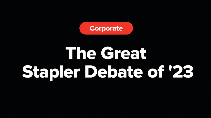 The Great Stapler Debate of '23