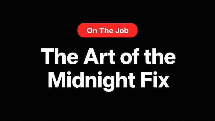 The Art of the Midnight Fix