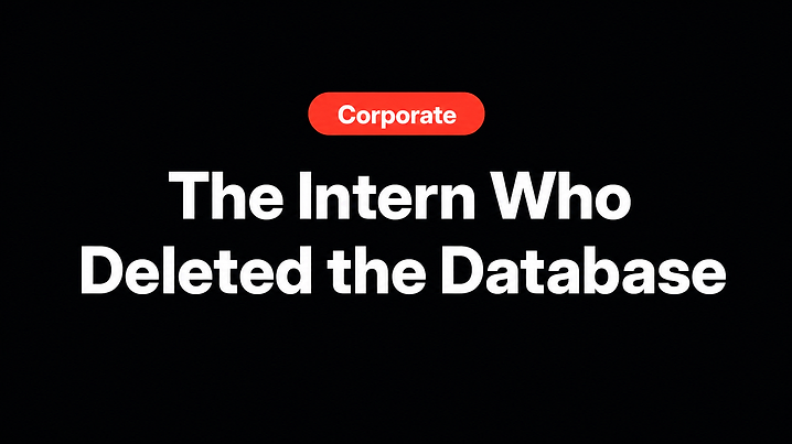 The Intern Who Deleted the Database