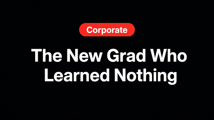 The New Grad Who Learned Nothing