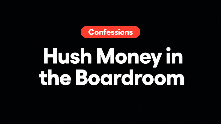 Hush Money in the Boardroom
