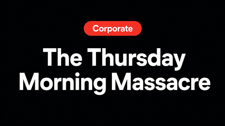 The Thursday Morning Massacre