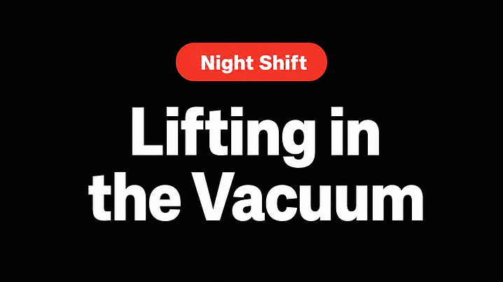 Lifting in the Vacuum