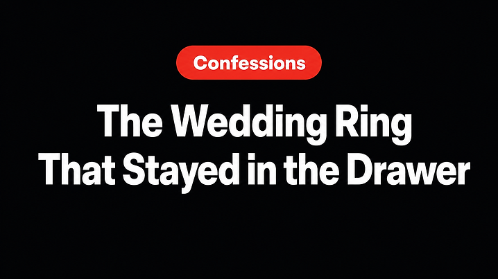 The Wedding Ring That Stayed in the Drawer
