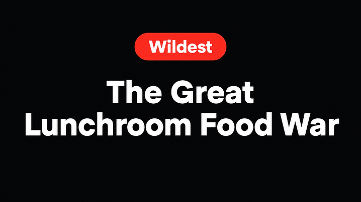 The Great Lunchroom Food War