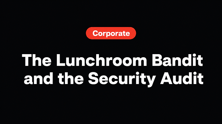 The Lunchroom Bandit and the Security Audit