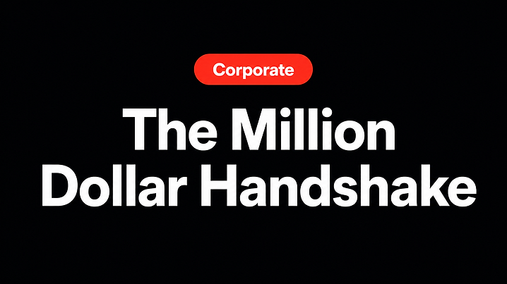The Million Dollar Handshake