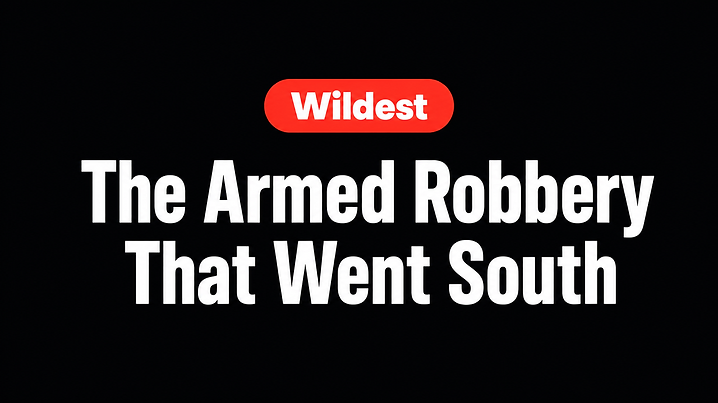The Armed Robbery That Went South