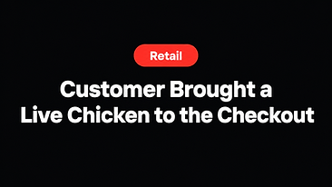 Customer Brought a Live Chicken to the Checkout