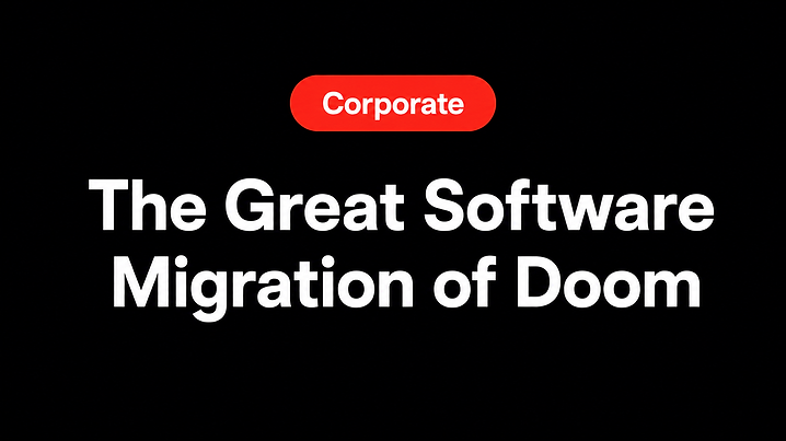 The Great Software Migration of Doom