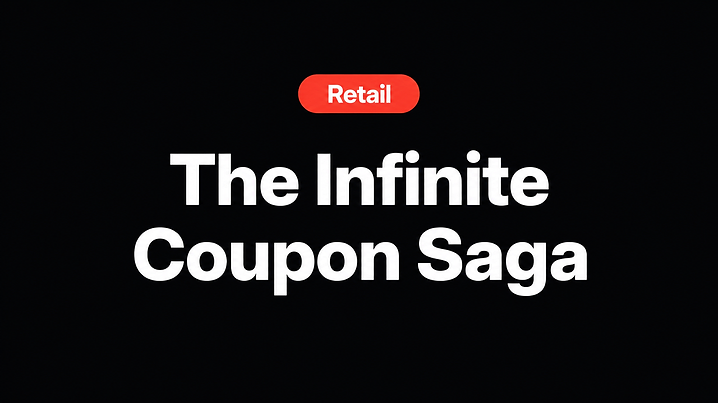 The Infinite Coupon Saga