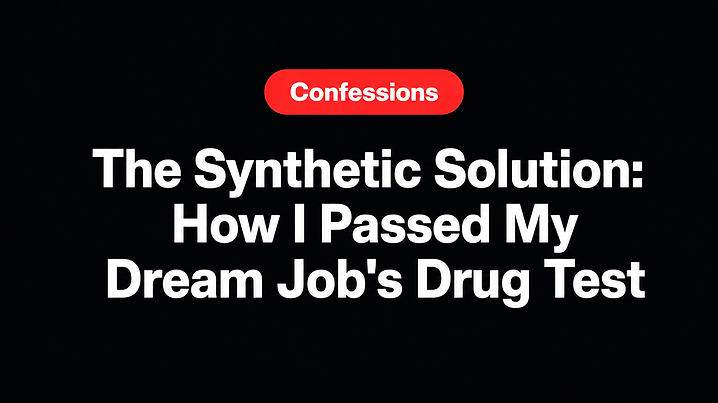 The Synthetic Solution: How I Passed My Dream Job's Drug Test