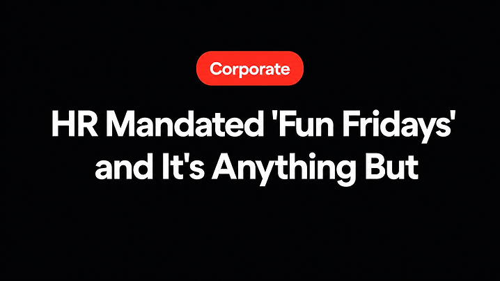 HR Mandated 'Fun Fridays' and It's Anything But