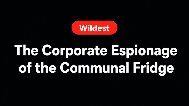The Corporate Espionage of the Communal Fridge